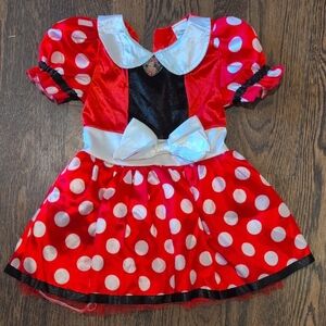 Disney Red and White Polka Dot Kids Costume